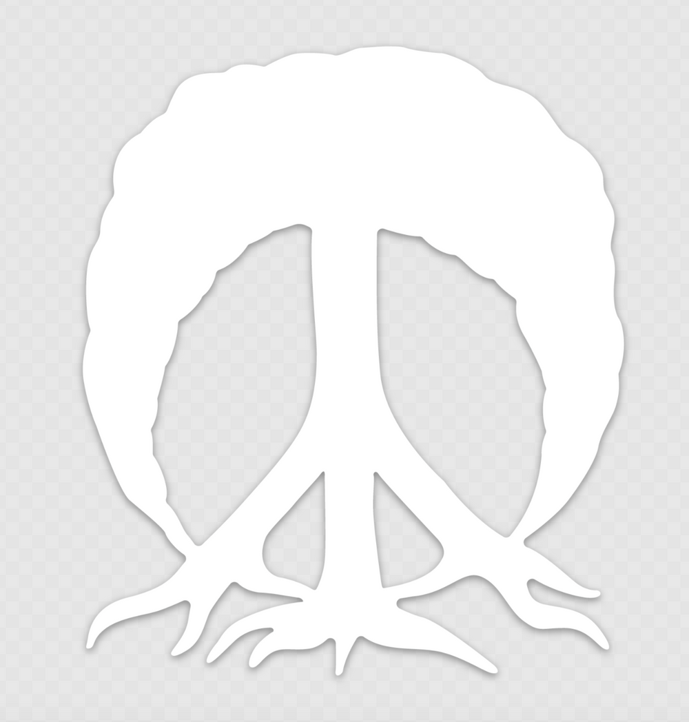 Peace Tree Transfer Sticker